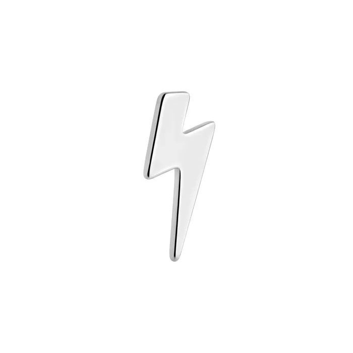 Vibrators Tilum 18g16g Internally Threaded Lightning Bolt Titanium Top Price Per 1 Tilum