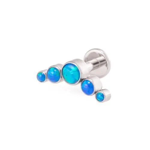 Vibrators Tilum Tilum 14g12g Internally Threaded Crescent Opal Cluster Top Price Per 1