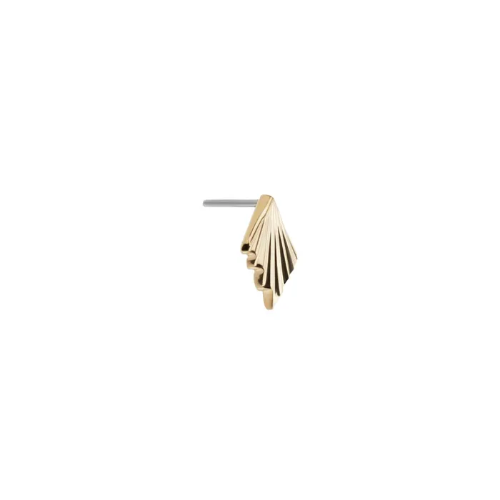 Vibrators Tilum Tilum 14kt Yellow Gold Golden Age Threadless Top Price Per 1
