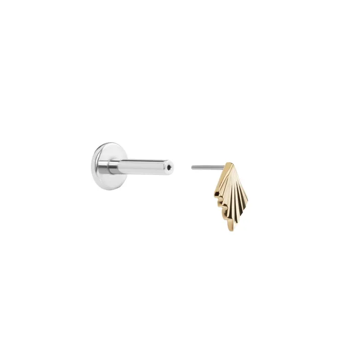 Vibrators Tilum Tilum 14kt Yellow Gold Golden Age Threadless Top Price Per 1