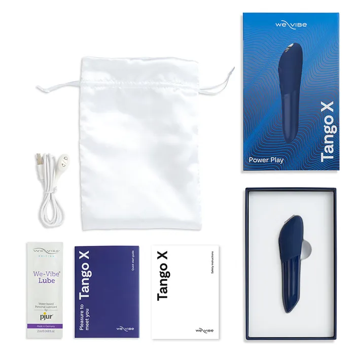 Vibrators WeVibe Tango X Powerful Bullet Vibrator Blue WeVibe
