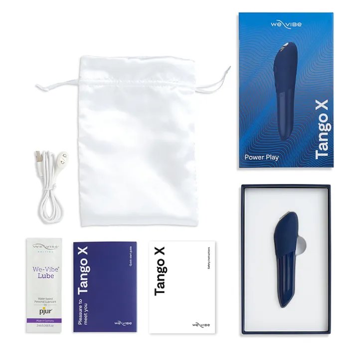 Vibrators WeVibe Tango X Powerful Bullet Vibrator Blue WeVibe