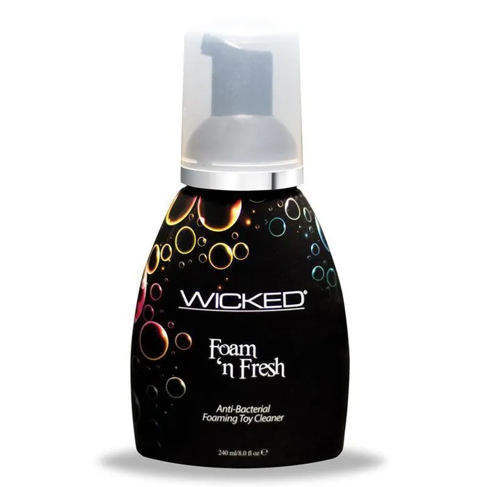 Vibrators Wicked SBO Pictures Inc Wicked Foam n Fresh Foaming Toy Cleaner 80 oz 240 mL Vibrators Wicked SBO Pictures Inc Wicked Foam n Fresh Foaming Toy Cleaner 80 oz 240 mL