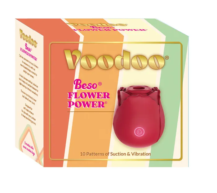 Voodoo Beso Flower Power Pleasher Spot Male Sex Toys Voodoo Beso Flower Power Pleasher Spot Male Sex Toys