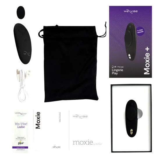 WeVibe Vibrators WeVibe Moxie HandsFree Remote or App Controlled Panty Vibrator Black