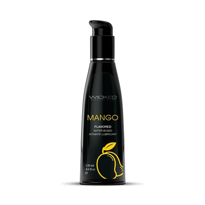 Wicked SBO Pictures Inc Lubricants Wicked Flavored WaterBased Intimate Lubricant 4oz 120 mL Flavor Flash Sale