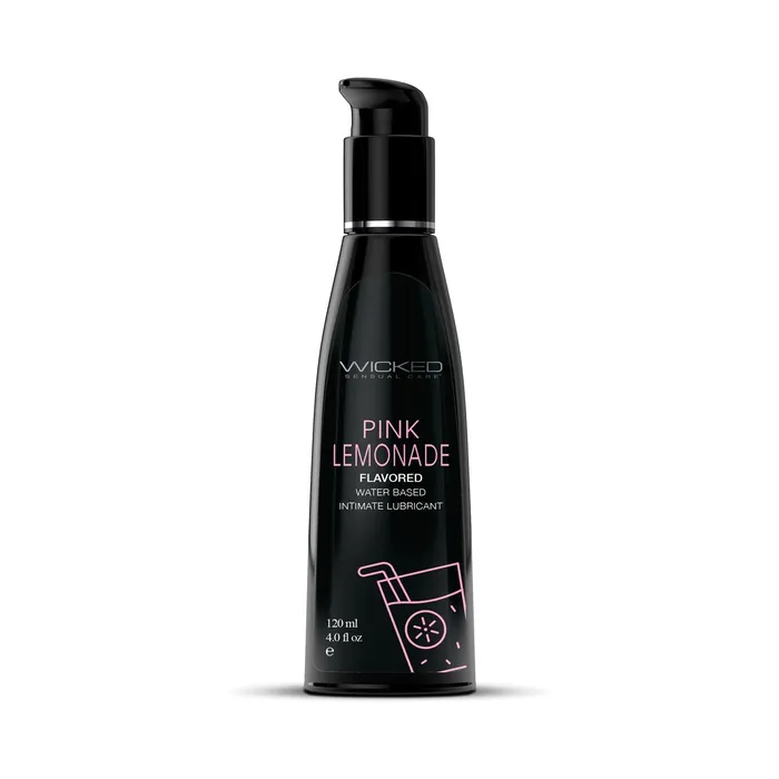 Wicked SBO Pictures Inc Lubricants Wicked Flavored WaterBased Intimate Lubricant 4oz 120 mL Flavor Flash Sale