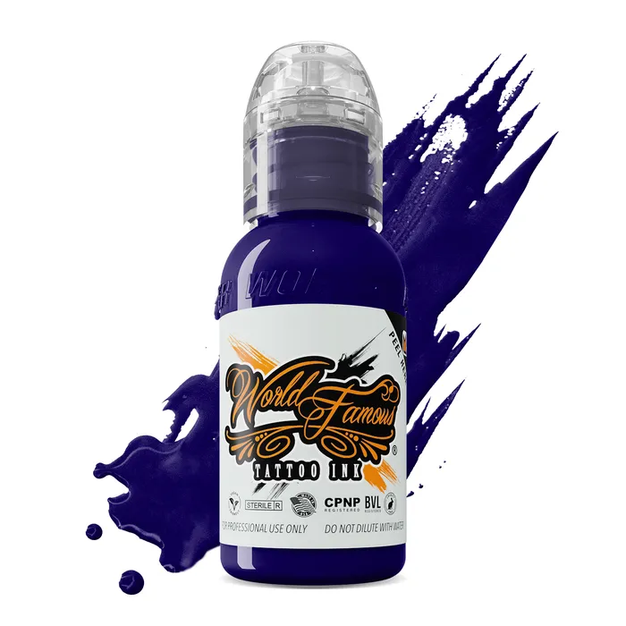 World Famous Abyss Blue World Famous Tattoo Ink Pick Size Vibrators