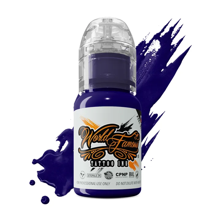 World Famous Abyss Blue World Famous Tattoo Ink Pick Size Vibrators