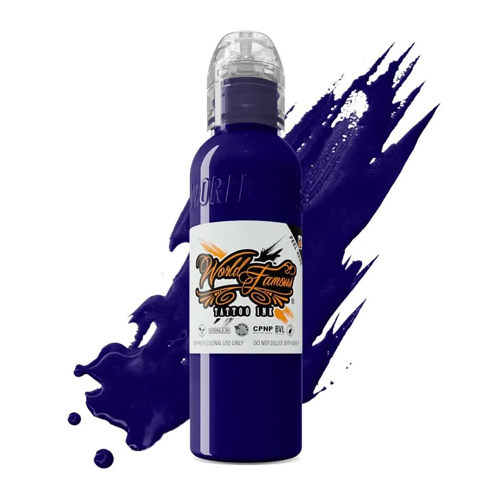 World Famous Abyss Blue World Famous Tattoo Ink Pick Size Vibrators