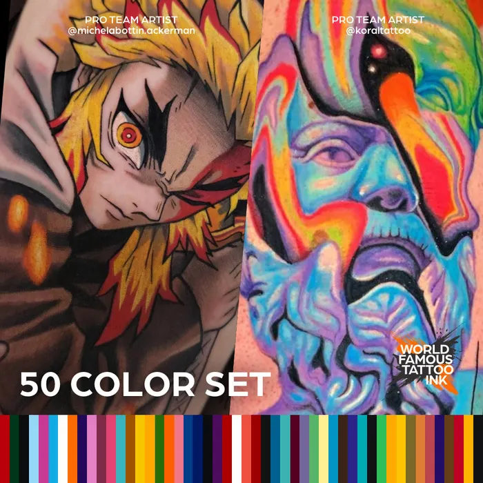 World Famous Anal 50 color Set World Famous 1oz