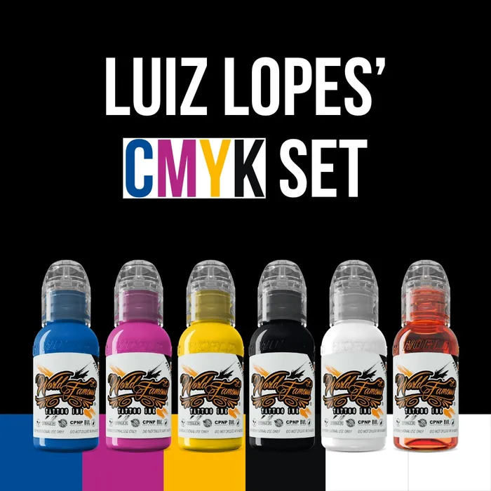 World Famous Anal World Famous Luiz Lopes CMYK Set 6 1oz Bottles