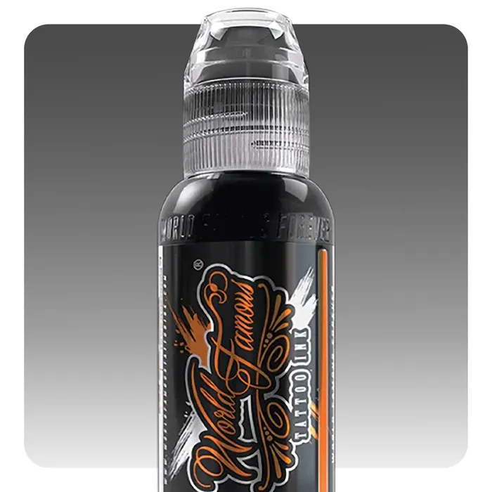 World Famous Dildos Erich Rabel R3 Light Shade World Famous Tattoo Ink 4oz
