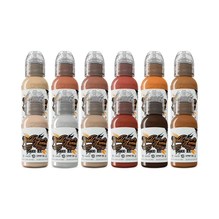 World Famous Female Sex Toys 12 Color Skintone Set World Famous Tattoo Ink 1oz World Famous Female Sex Toys 12 Color Skintone Set World Famous Tattoo Ink 1oz