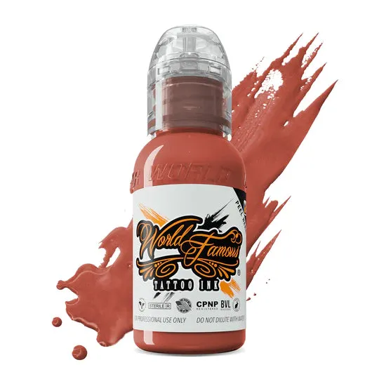 World Famous Female Sex Toys 12 Color Skintone Set World Famous Tattoo Ink 1oz