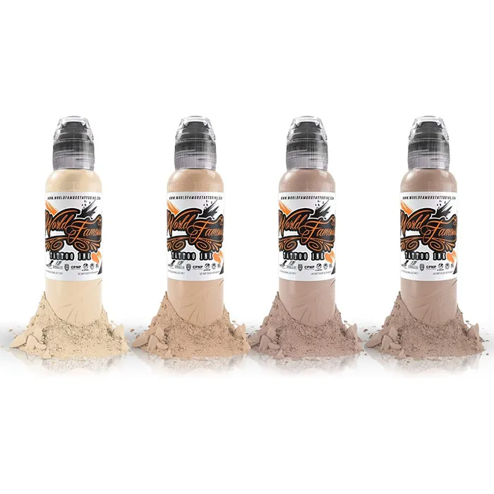 World Famous Male Sex Toys Santucci Skintone Set World Famous Tattoo Ink Pick Size