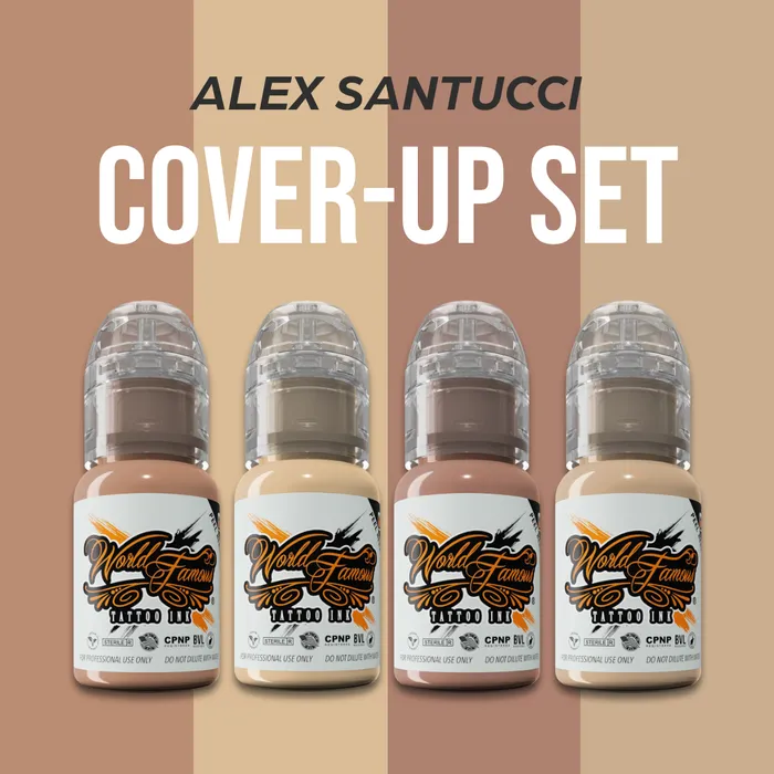 World Famous Male Sex Toys Santucci Skintone Set World Famous Tattoo Ink Pick Size