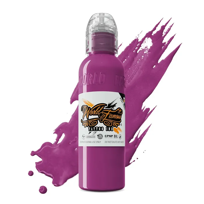 World Famous Vibrators Rolls Royce Purple World Famous Tattoo Ink Pick Size