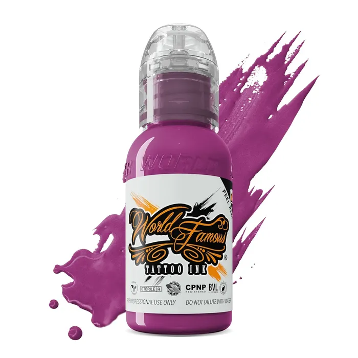 World Famous Vibrators Rolls Royce Purple World Famous Tattoo Ink Pick Size