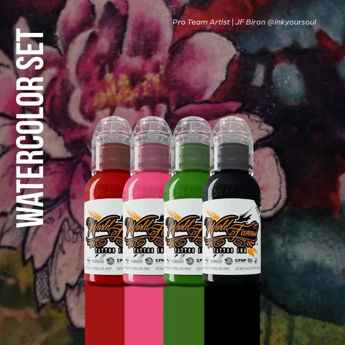 World Famous Watercolor Mini Set 4 1oz Bottles World Famous Female Sex Toys